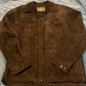 Men's Brown Genuine Leather Jacket. Beautiful in excellent condition.